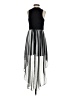 Forever 21 Graphic Black Cocktail Dress Size S - photo 2