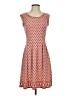Max Studio Argyle Orange Casual Dress Size S (estimated) - photo 1