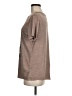 Cato Tweed Brown Short Sleeve Henley Size M - photo 4