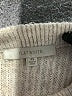 Flat White Color Block Gray Pullover Sweater Size XS - photo 7