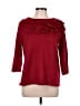 Sag Harbor Red Pullover Sweater Size L (petite) - photo 1