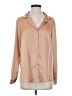 ASOS Design 100% Polyester Tan Long Sleeve Blouse Size 4 - photo 1