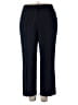 Covington Solid Blue Dress Pants Size 18WP - photo 1