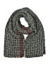 Zara Tweed Gray Black Scarf One size - photo 1