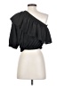 Express 100% Polyester Black 3/4 Sleeve Blouse Size S - photo 2