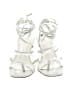 RAYE White Ivory Sandals Size 7 - photo 2