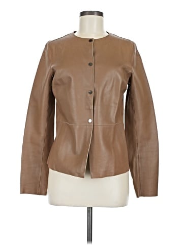 Vince. Leather Jacket (view 1)