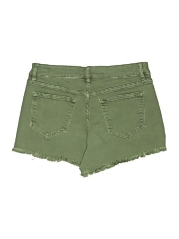 Aqua Denim Shorts (view 2)