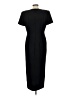 John Roberts 100% Polyester Solid Black Casual Dress Size 12 - photo 2