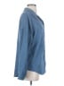 Shein 100% Polyester Blue Long Sleeve Blouse Size 4 - photo 4