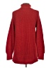 MICHAEL Michael Kors Solid Red Turtleneck Sweater Size S - photo 2