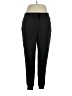 Central Park Solid Black Track Pants Size XL - photo 1