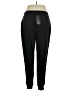 Central Park Solid Black Track Pants Size XL - photo 2