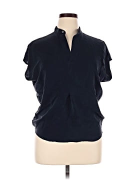 Zero + Maria Cornejo Short Sleeve Silk Top