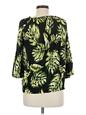 Lovely Day 3/4 Sleeve Blouse (view 2)