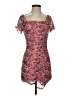 Almost Famous Tweed Pink Cocktail Dress Size S - photo 1