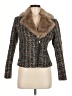 Thakoon 100% Polyester Tweed Brown Jacket Size 8 - photo 1