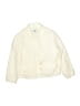 Zara 100% Linen Solid Ivory Jacket Size 9 - 10 - photo 1