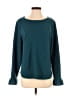 Elle Teal Pullover Sweater Size M - photo 1