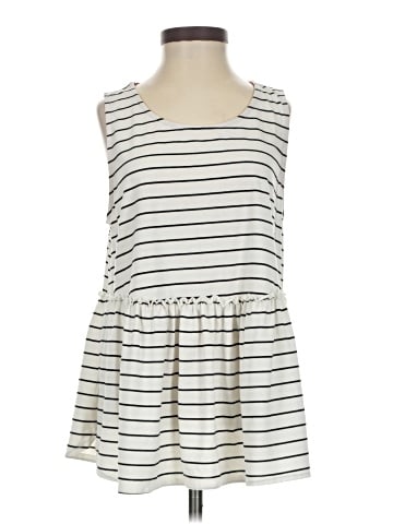 Hem & Thread Sleeveless Top (view 1)
