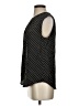 C. Wonder 100% Silk Polka Dots Black Sleeveless Silk Top Size S - photo 5