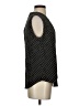 C. Wonder 100% Silk Polka Dots Black Sleeveless Silk Top Size S - photo 4