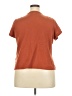 Madewell Orange Short Sleeve Henley Size 2X - photo 2