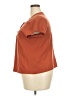 Madewell Orange Short Sleeve Henley Size 2X - photo 5