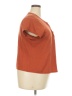 Madewell Orange Short Sleeve Henley Size 2X - photo 4