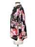Natori 100% Polyester Floral Black 3/4 Sleeve Blouse Size M - photo 5