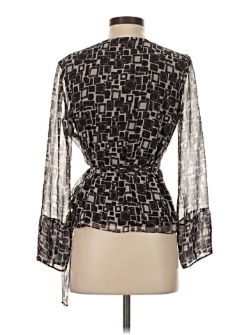 Burberry Long Sleeve Silk Top (view 2)