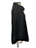 AGB Metallic Black Turtleneck Sweater Size L - photo 4