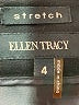 Ellen Tracy Solid Black Formal Skirt Size 4 - photo 4