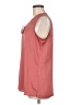 Nic + Zoe 100% Polyester Red Sleeveless Blouse Size M - photo 5