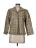 Chico's Print Gold Jacket Size Med (1) - photo 1
