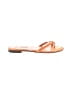 Manolo Blahnik Orange Sandals Size EU 41 1/2 - photo 1
