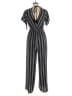 Xhilaration Stripes Black Jumpsuit Size S - photo 2