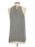 Tahari 100% Polyester Black Sleeveless Blouse Size XS - photo 2