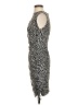 MICHAEL Michael Kors Animal Print Silver Cocktail Dress Size S - photo 5