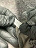 Unbranded Solid Black Gray Track Pants Size M - photo 7