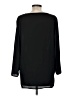 Elaine Turner 100% Polyester Black 3/4 Sleeve Blouse Size M - photo 2