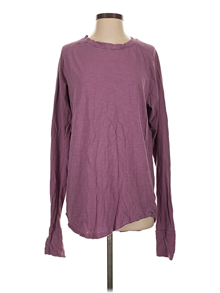 Pre-owned We The Free Pullover Sweater In Purple