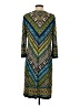 Chico's Print Teal Casual Dress Size Sm (0) - photo 2