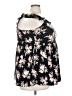 Torrid Floral Black Sleeveless Blouse Size 3X Plus (3) - photo 4