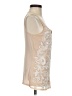 Express 100% Polyester Ivory Bodysuit Size XS - photo 4