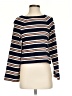 TeXTURE & THREAD Madewell Stripes Blue Long Sleeve Top Size XS - photo 1