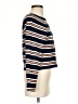 TeXTURE & THREAD Madewell Stripes Blue Long Sleeve Top Size XS - photo 4