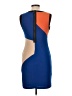 B. Smart Color Block Blue Cocktail Dress Size 13 - 14 - photo 2
