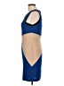 B. Smart Color Block Blue Cocktail Dress Size 13 - 14 - photo 5