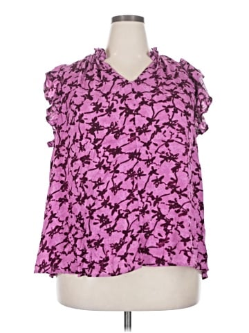 Walmart Short Sleeve Blouse (view 1)